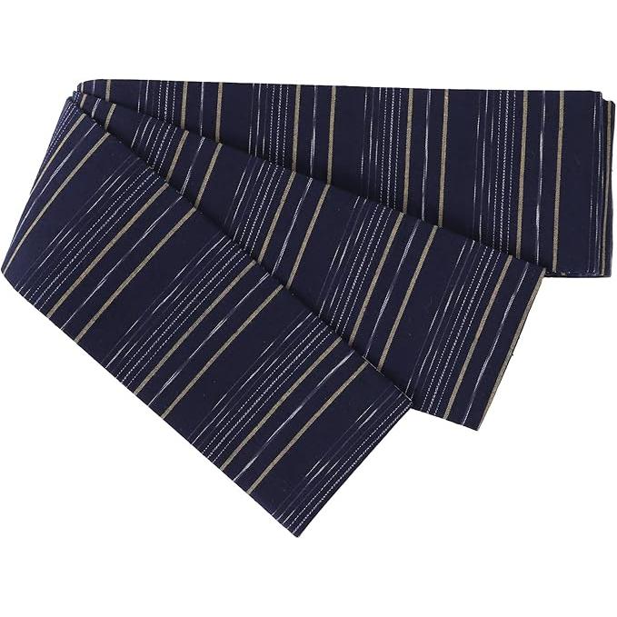 ROCCA Kurume Woven Reversible Men’s Obi (Available in 8 colors)