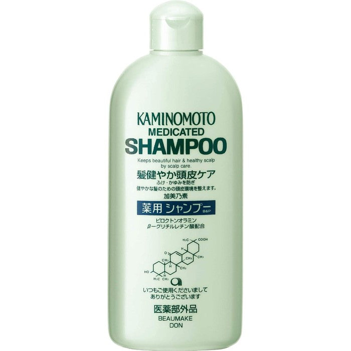 Kaminomoto Medicinal Shampoo B&P 300mL (With Alcohol)