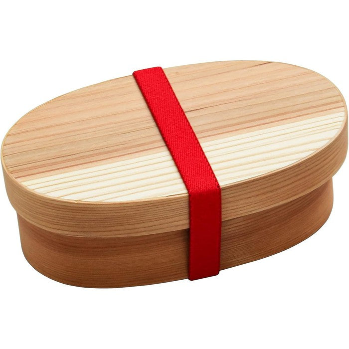 GoodPlus+ MOKU Bento Box – Traditional Wappa Style with Urethane Coating, Made from Japanese Cedar