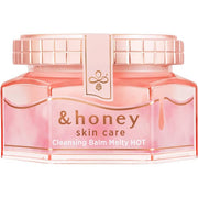 &Honey Cleansing Balm Melty Hot - 5-in-1 Makeup Remover, Exfoliator, Face Wash & Moisturizer 90g [Alcohol-free]