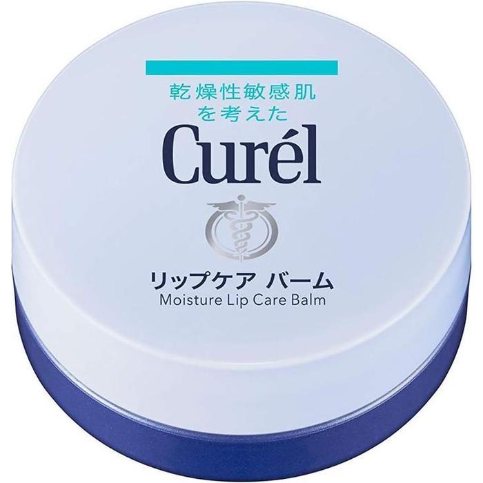 Curél Lip Care Balm – Overnight Moisture Seal Lip Balm for Dry, Cracked Lips, 4.2g[Alcohol-free]