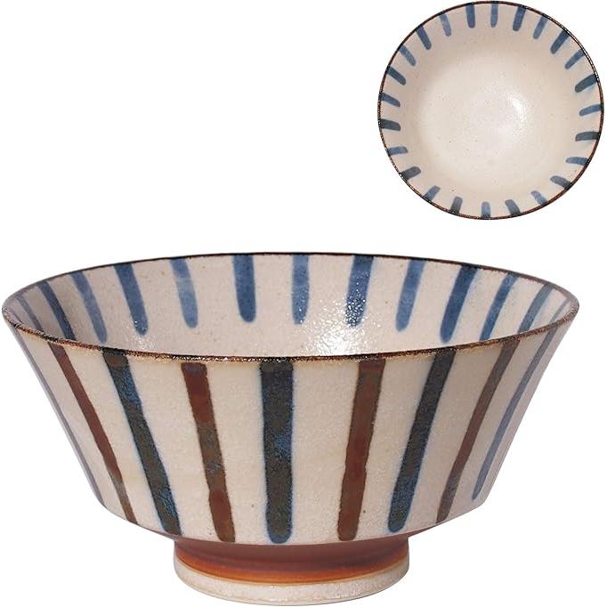 Mino Ware Southern Breeze Bowl 18 cm (4 Patterns Available)