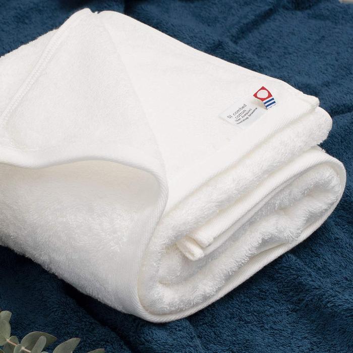 Bloom Imabari Towel Leon Bath Towel Set of 2 – Premium San Joaquin Cotton (White)