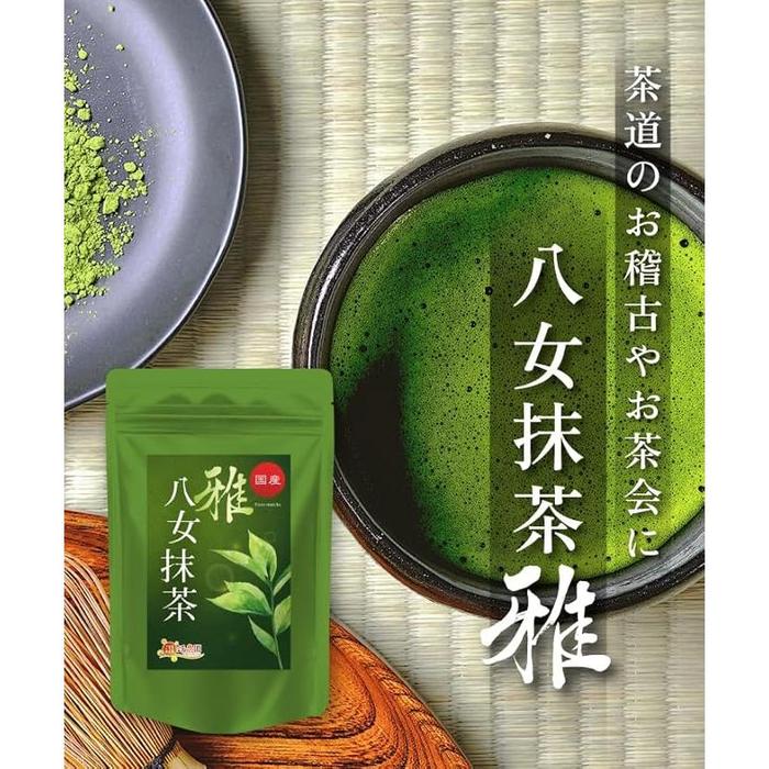 Yame Matcha Green Tea – Japanese Matcha Powder from Yame, 30 g