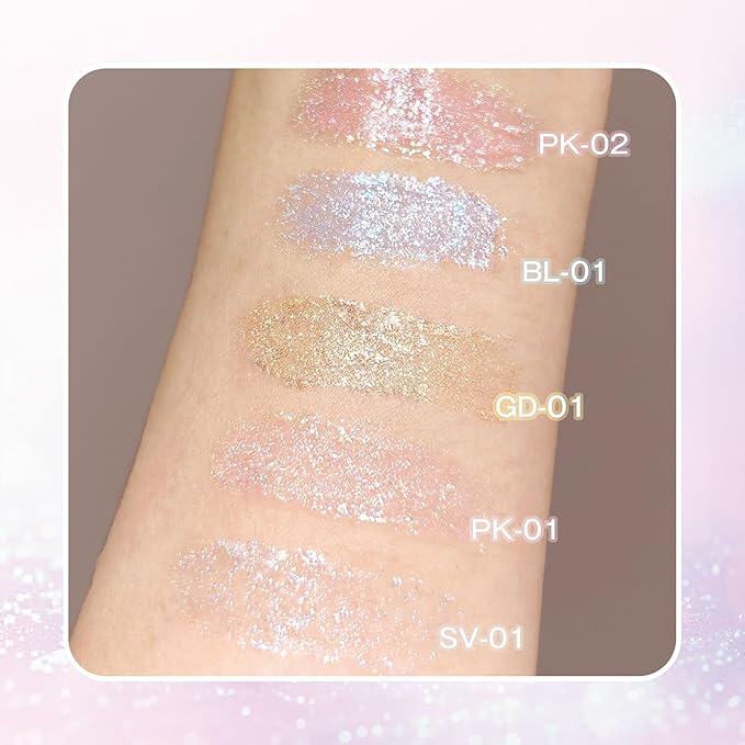 Daisy Doll by Mary Quant Glitter Eye Color – Sparkling Glitter [Alcohol-free]