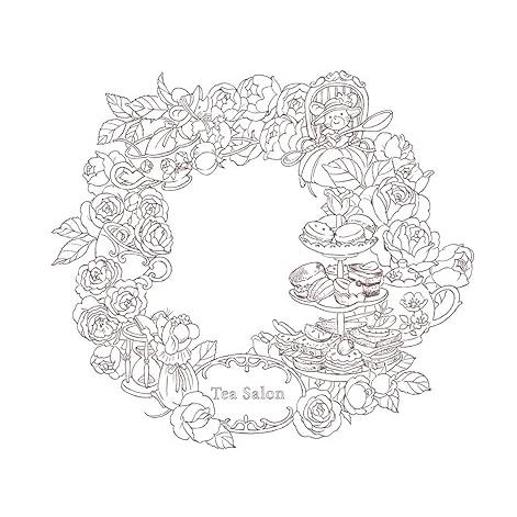 KODAWARI Coloring Book Series – Seasonal Wreaths: Plants and Friends