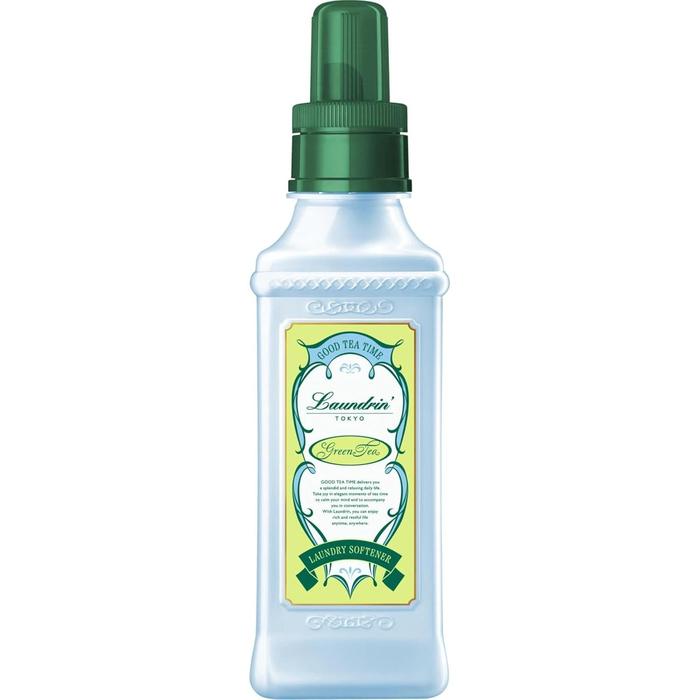 Laundrin Green Tea Fabric Softener – Green Tea, Lemon, Bergamot & Cedarwood Perfume Fragrance Laundry Softener 600 ml
