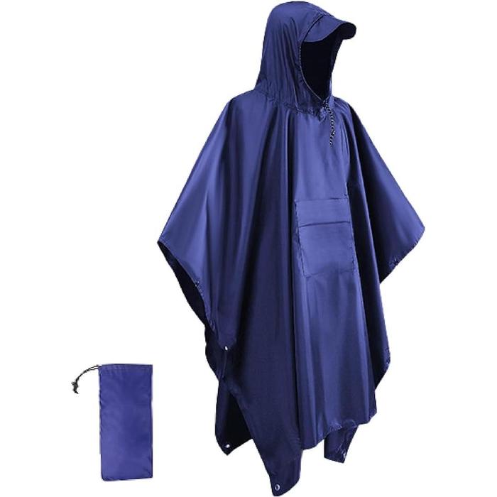 Azarxis Rain Poncho – Multifunctional Rainwear and Ground Tarp