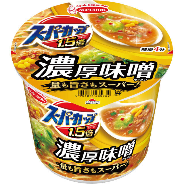 Instant miso ramen Super Cup MAX od ACECOOK