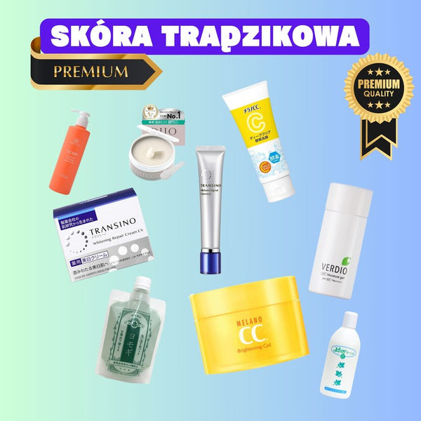 PREMIUM Japoński Zestaw do Pielęgnacji Skóry - SKÓRA TRĄDZIKOWA