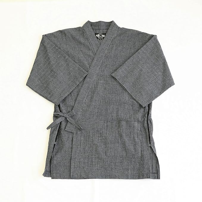 WATANOSATO Kurume Chijimi Jinbei Set – Breathable Cotton, Traditional Japanese Loungewear for Men, Casual Summer Wear (8 Colors, Sizes S–3L)