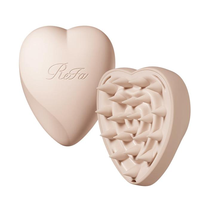 ReFa HEART BRUSH for SCALP – Wet and Dry Scalp Massage Brush