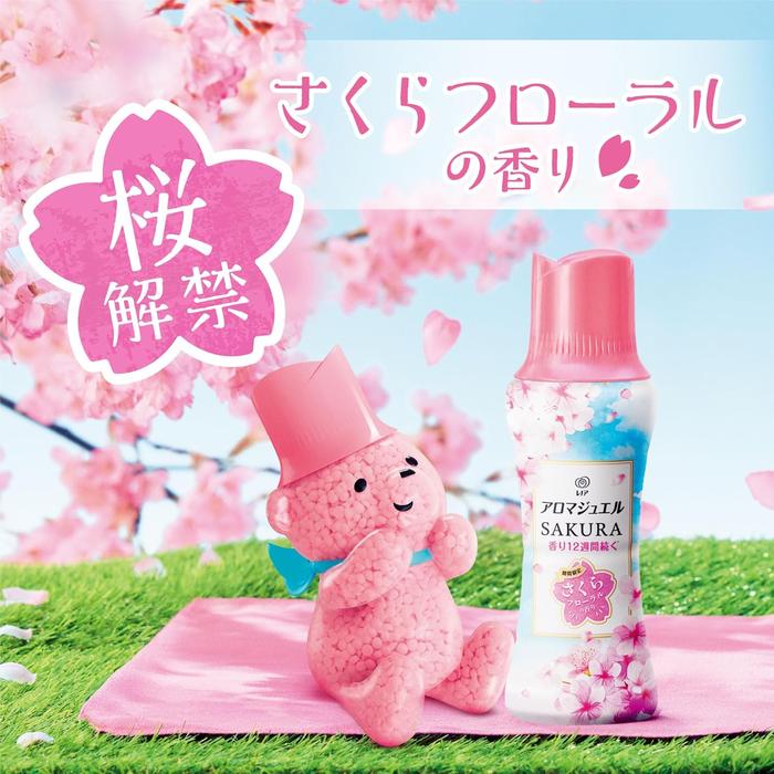Lenor Aroma Jewel SAKURA Scent Booster Beads – Sakura Floral Fragrance 400 mL