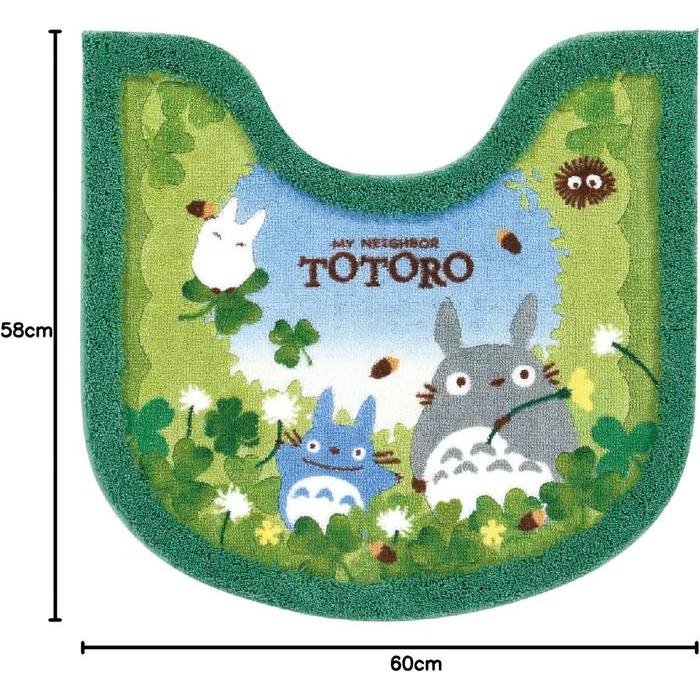 Senko “My Neighbor Totoro – Aozora Donguri” Toilet Mat (Green)