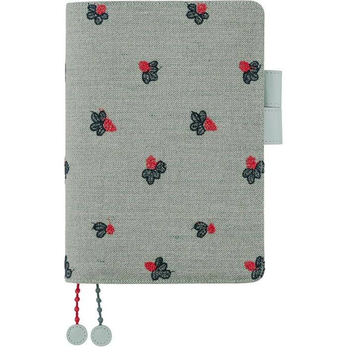 Hobonichi Techo 2026 Cousin (A5) Notebook Cover – Mina Perhonen “Light Berry”