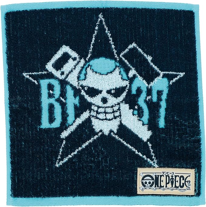 BANDAI One Piece Mini Towel – Pirate Flag Collection 25×25 cm