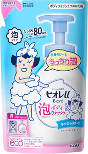 [Refill] Biore U Schaum-Duschgel 480ml [Mit Alkohol]