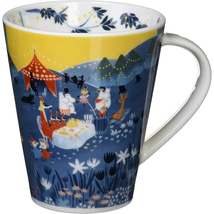 Yamaka Shoten MOOMIN Luonto Mug, "Party" (500ml)