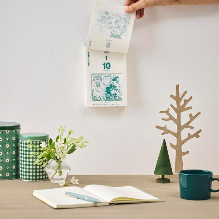 MOOMIN HIMEKURI CALENDAR 2026- Daily Tear-Off Calendar