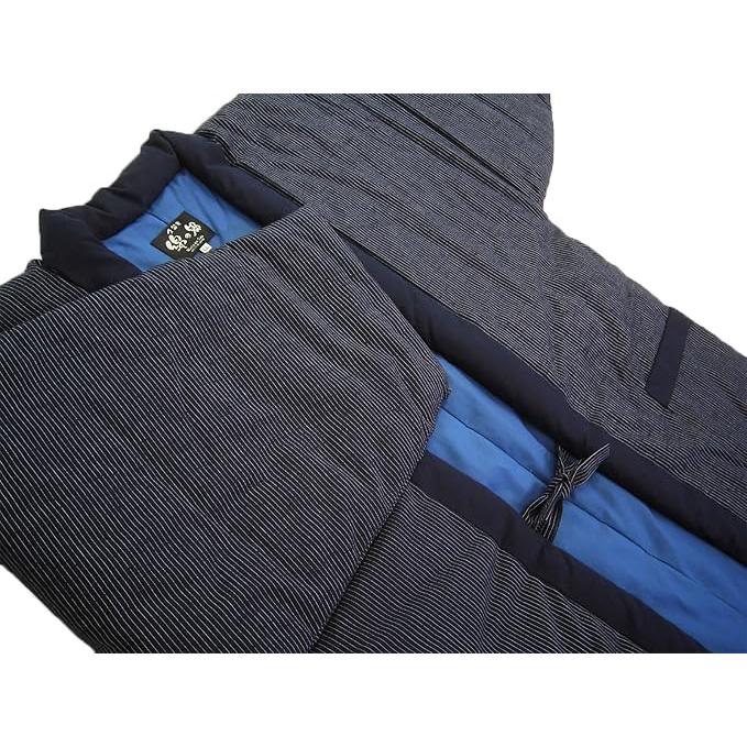 WATANOSATO Kurume Pongee Hanten Jacket for Men – Oversized XL