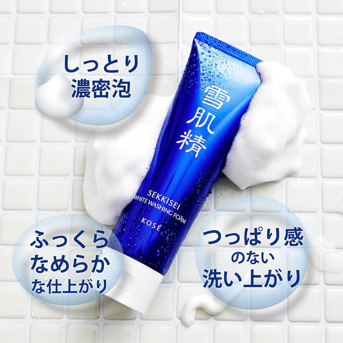 SEKKISEI - (Dermocosmetics) brightening face wash gel 130g [With Alcohol]