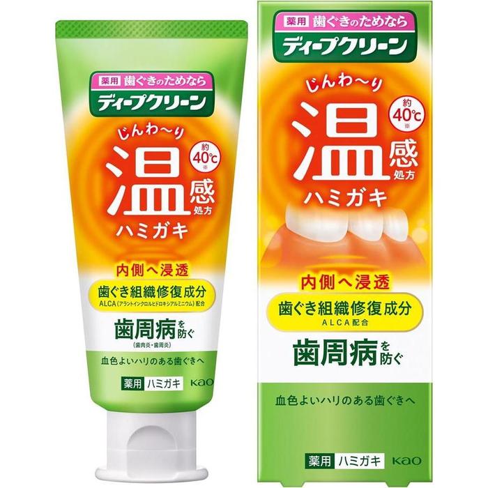 Deep Clean Medicated Warming Toothpaste for Periodontal Care – ALCA & BGA – 85g
