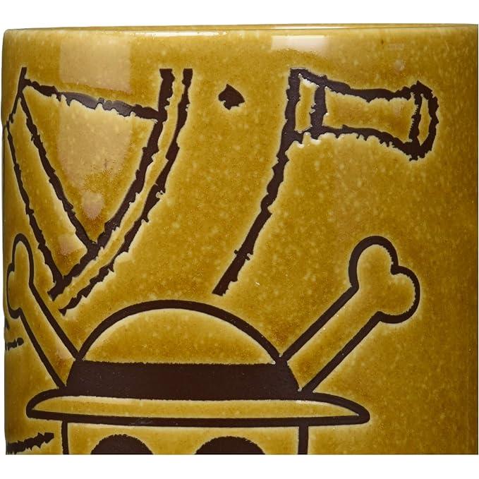 One Piece Pirate Flag Water-Repellent Jug Mug 600 ml – Large Ceramic Mug, Made in Japan