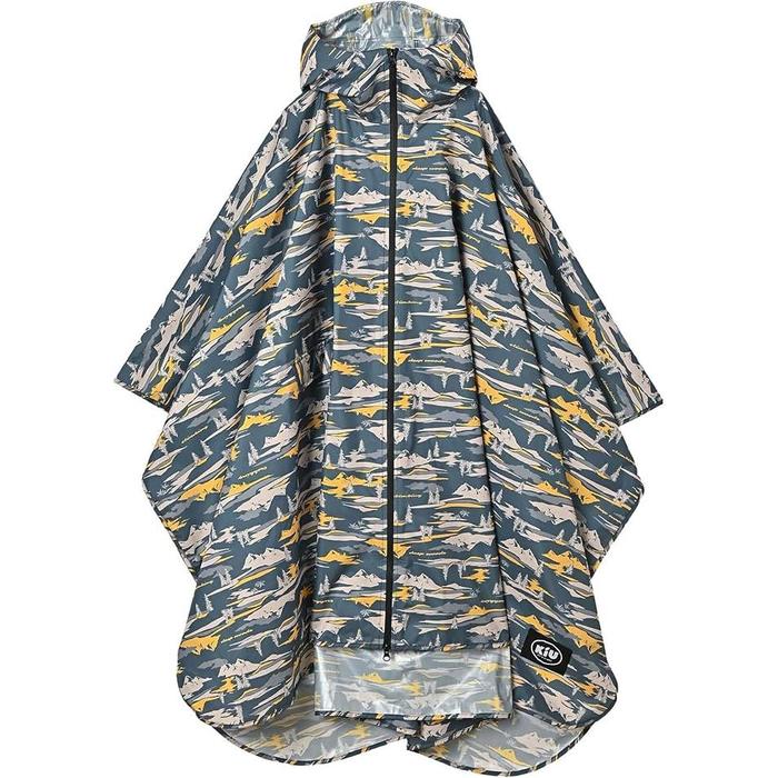 KiU Daily Rain Poncho – Stylish & Reliable Protection for Any Rainy Day For Commuting, Cycling, or Everyday Use – Durable, Lightweight, and Waterproof