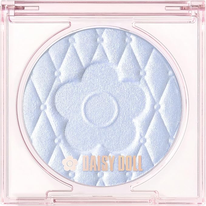 DAISY DOLL by MARY QUANT Powder Blush – Soft Focus, Buildable Color, Glossy Natural Finish [Alcohol-free]