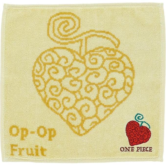 ONE PIECE Mini Towel – Devil Fruit Design (25 × 25 cm)