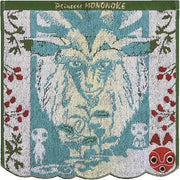 Marushin Studio Ghibli Princess Mononoke Hand Towel – Forest Spirit & San 34 × 36 cm
