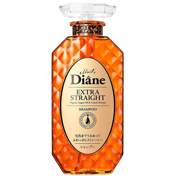 Wygladzajacy szampon z olejem arganowym i proteinami ryzowymi do wlosow puszacych sie (DIANE EXTRA STRIGHT) 450ml(With alcohol)