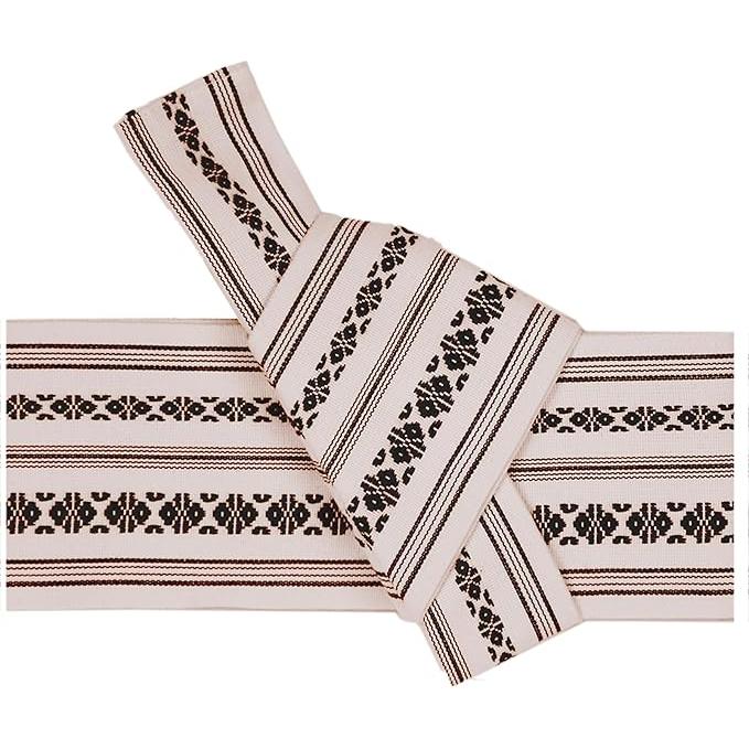 TOUWA Cotton Obi – Kenjo Pattern, Easy-Fit Kimono Belt (Available in 8 Colors)