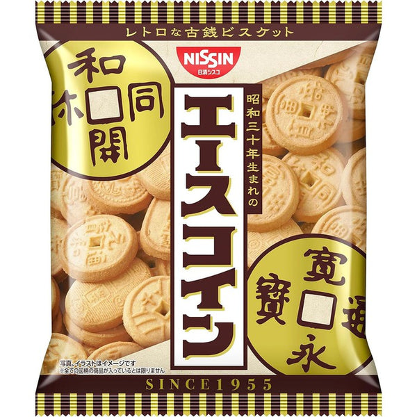 Nissin Cisco Ace Coin Cookies 80g