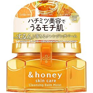 & Honey Cleansing Balm Moist- Balm for removing blackheads and sebum while moisturizing 90g [Alcohol-free]