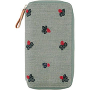 Hobonichi Weekly Planner B6 Cover – Mina Perhonen Light Berry (Green)