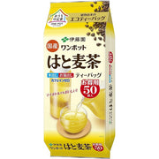 Ito En One Pot Barley Tea (Hatomugi Mugi-cha) – Caffeine-Free Eco Tea Bags 50pcs (4g each)