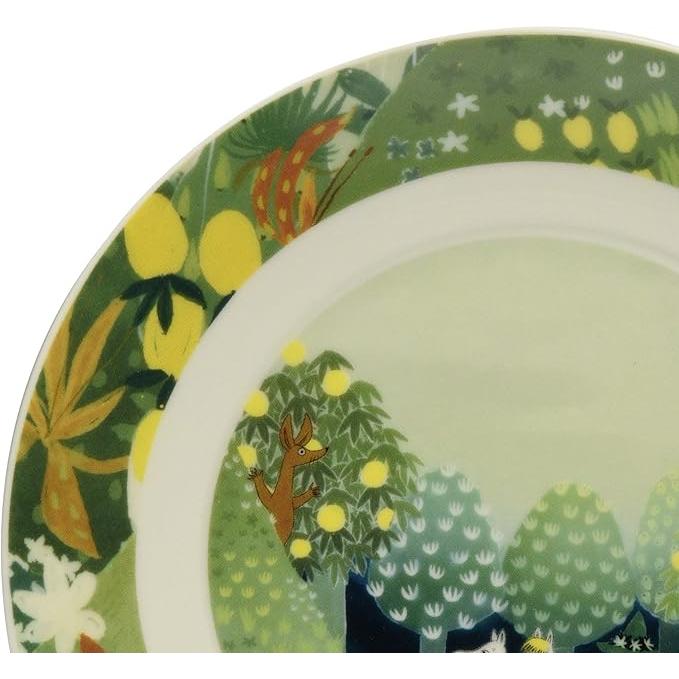 Yamaka Shoten MOOMIN "Luonto" Plate 19.5cm Hill Design