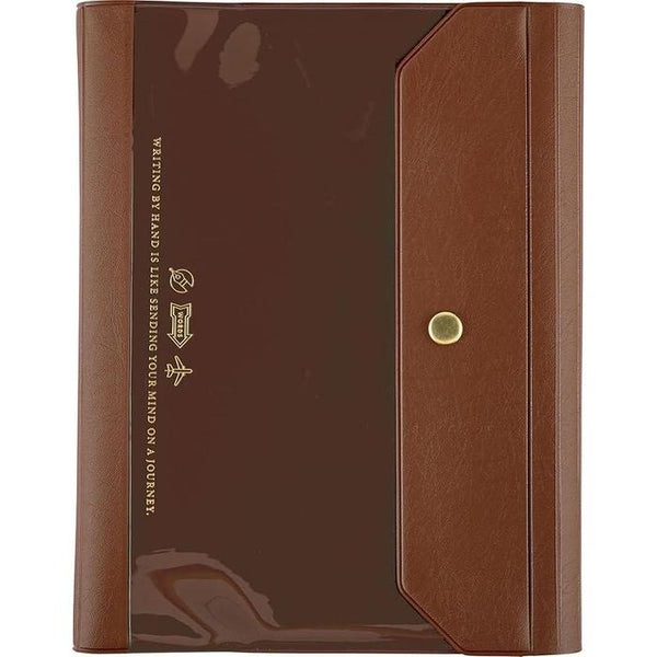 Hobonichi Techo 2026 Cousin (A5) Notebook Cover – Aileron (Brown)