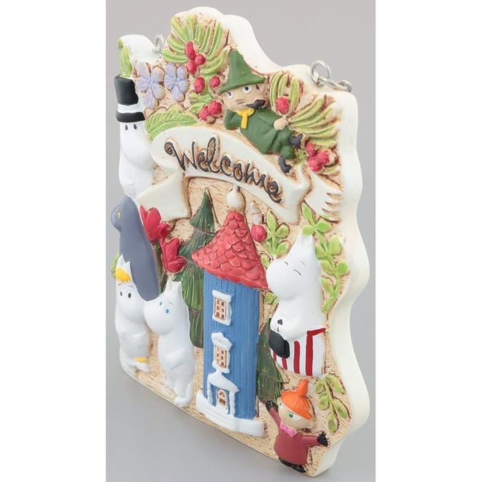 Moomin Welcome Board – Moomin & Friends Resin Hanging Sign