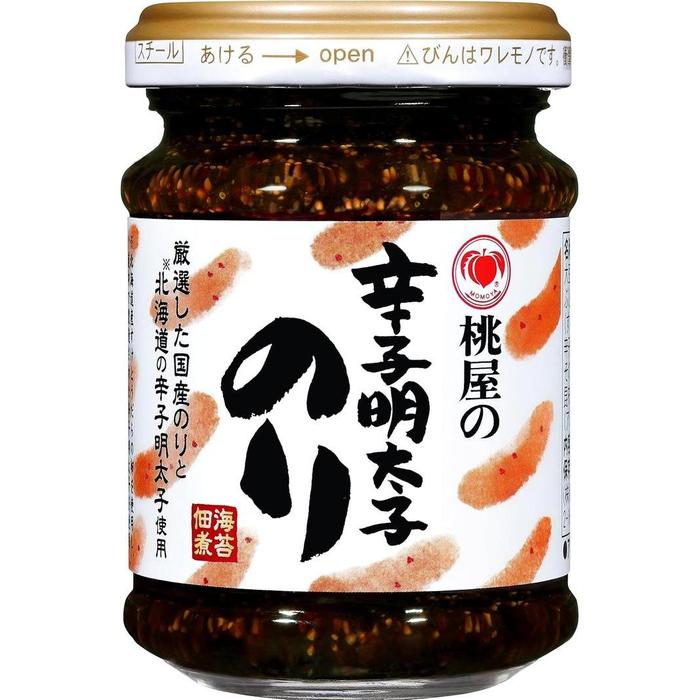 Momoya Spicy Cod Roe Seaweed Paste (Mentaiko Nori) Rice Topping 95 g