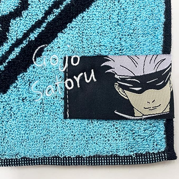 Marushin × BANDAI Jujutsu Kaisen Mini Towel 25×25cm | Antibacterial & Deodorizing