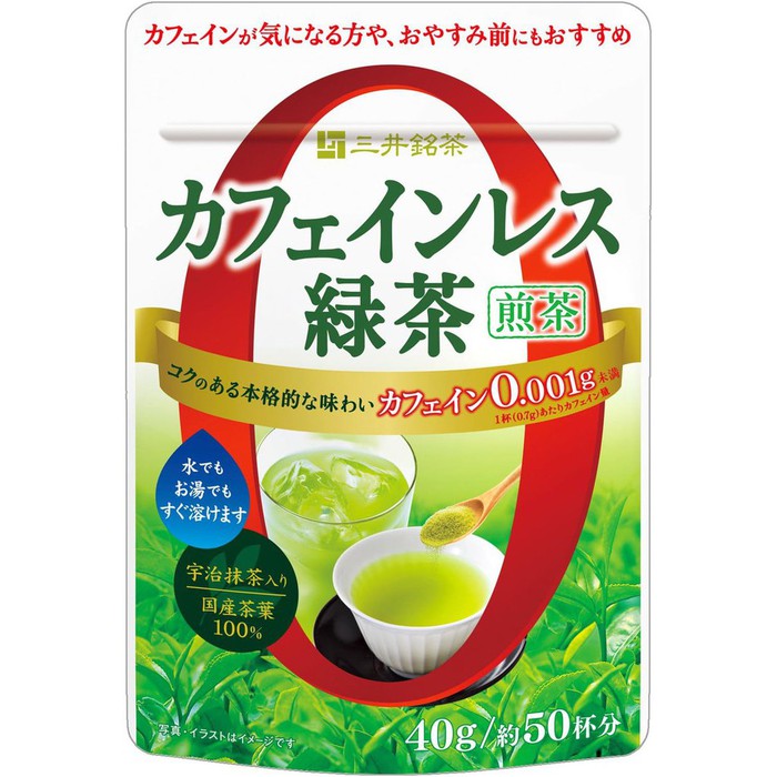Mitsui Meicha Decaffeinated Green Tea (Sencha) 40g