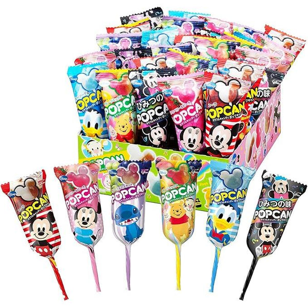 Ezaki Glico POPCAN Assorted Lollipops – Box of 30