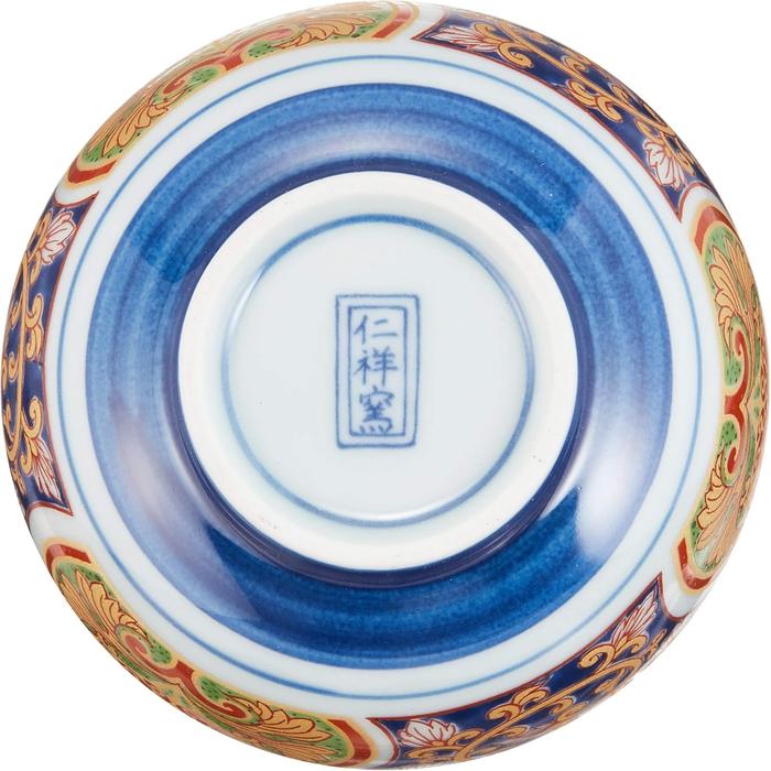 Arita Ware Lidded Yunomi Tea Cup – Handcrafted Japanese Porcelain