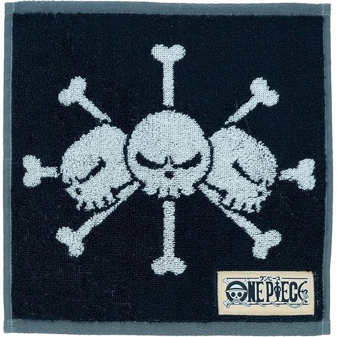 BANDAI One Piece Mini Towel – Pirate Flag Collection 25×25 cm