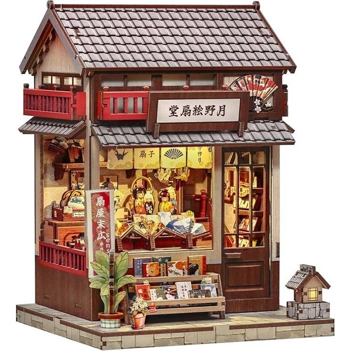 DIY BookNook Series – Japanese Themed 3D Wooden Miniature Kits