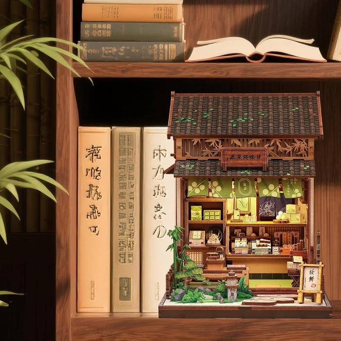 DIY BookNook Series – Japanese Themed 3D Wooden Miniature Kits
