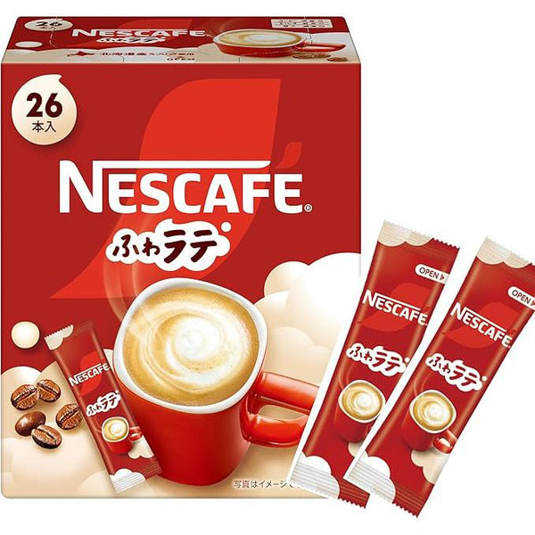 Nescafé Fuwa Latte 26P – Creamy Cafe Latte with Fluffy Foam