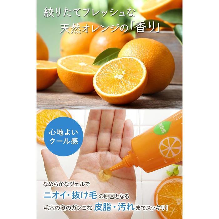 Plant Born Orange Skin Cleansing - Enzymatic peeling for the scalp 130g [Alcohol-free]